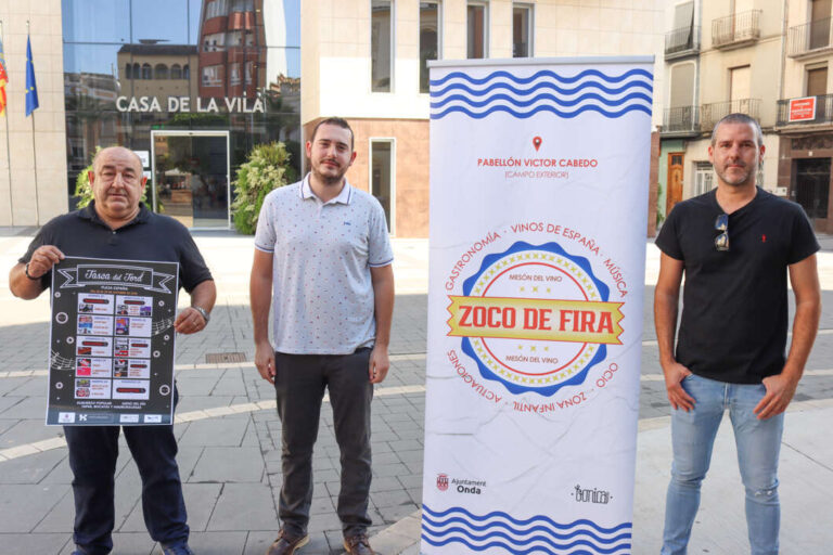 Fira d’Onda amplía la oferta gastronomía y lúdica con la tradicional Tasca del Tord y el Zoco de Fira 