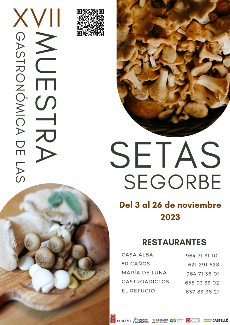 Segorbe acoge la XVII Muestra Gastronómica de las Setas