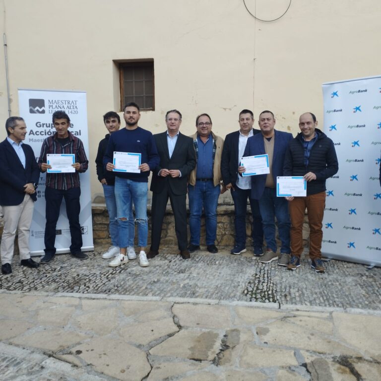 Dos proyectos turísticos galardonados por el GAL Maestrat Plana Alta y CaixaBank en los Premios al Emprendimiento Rural