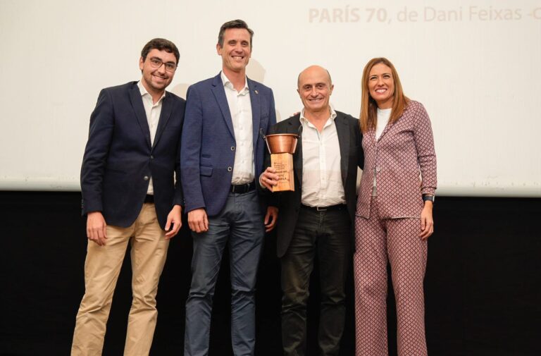 Pepe Viyuela recibe el ALMA de oro del Festival Internacional de Cortometrajes de Almassora