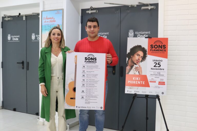El ciclo 'Sons Flamencs' trae a Onda al reputado cantaor Kiki Morente