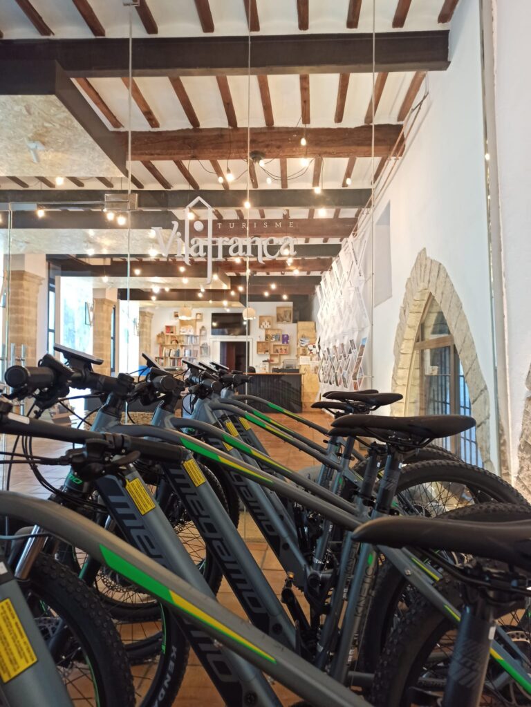 Lloguer de bicicletes elèctriques a Vilafranca