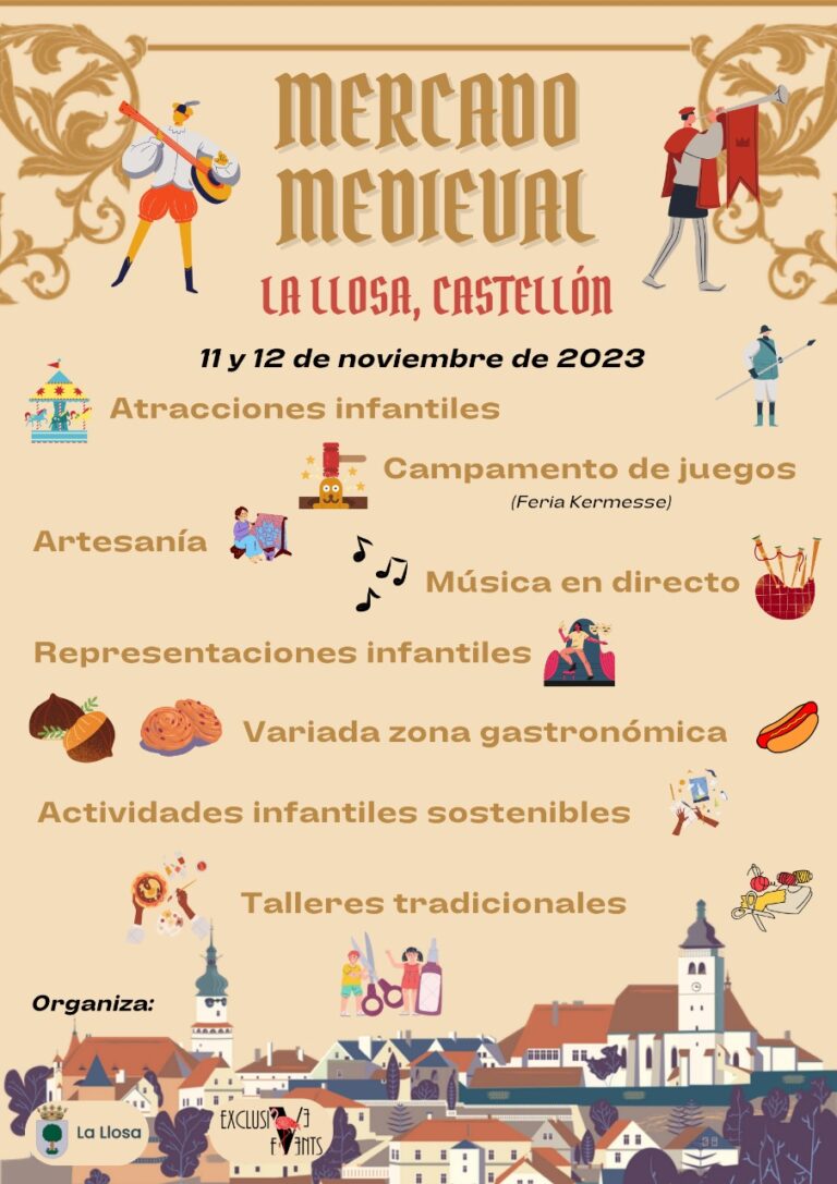 La Llosa regresará al medievo el 11 y 12 de noviembre