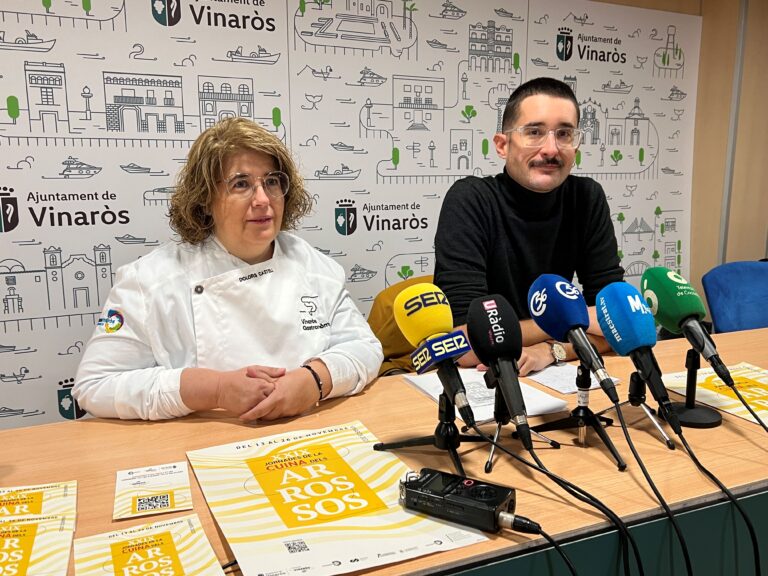Turisme Vinaròs presenta las XXIX Jornades de la Cuina dels Arrossos