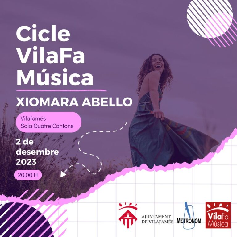 Musica i literatura per a gaudir del cap de setmana a Vilafamés