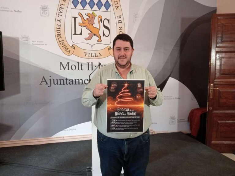 Nules prepara la llegada de la Navidad con el encendido de luces