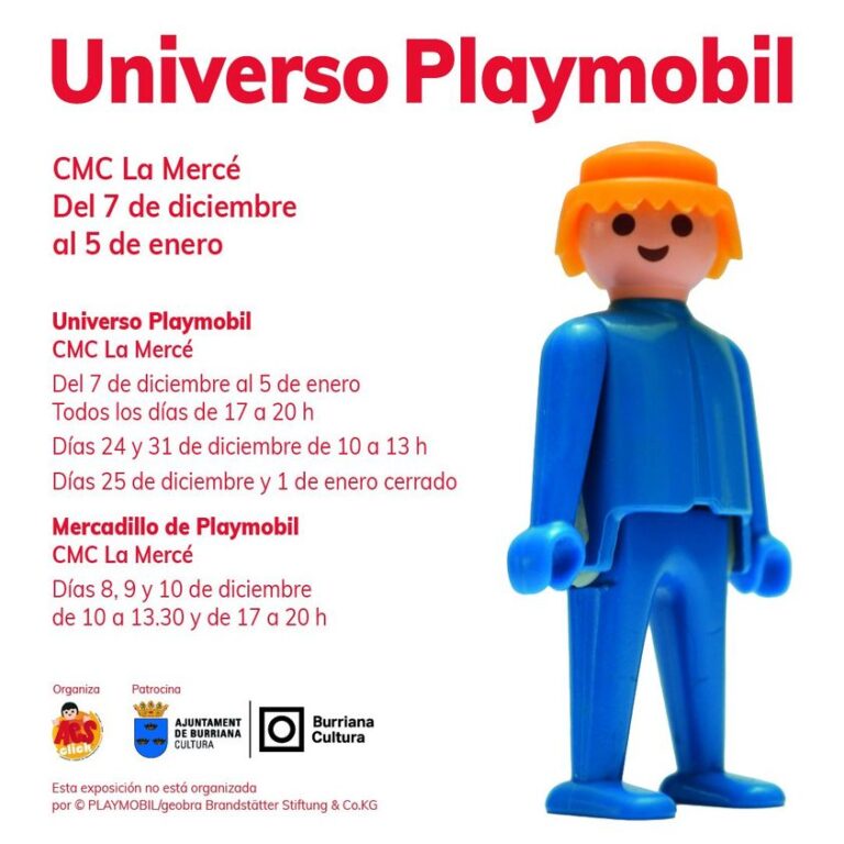 Vuelve a Borriana el 'Universo Playmobil' en su cuarta edición