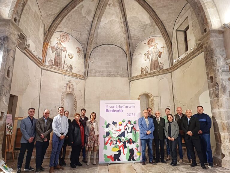 Juan Carlos Palau i Elga Lamas firmen la imatge de la XXXI Festa de la Carxofa de Benicarló