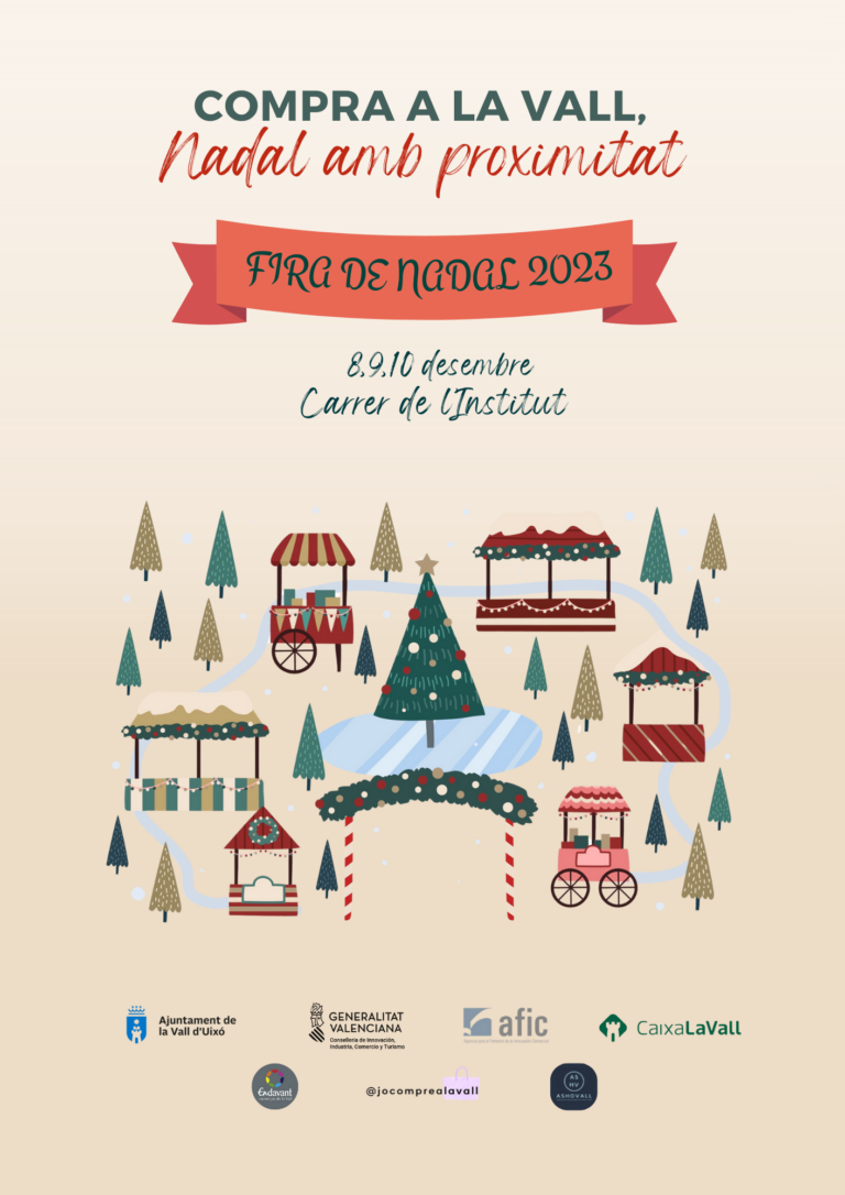 Vall d'Uixó celebrará del 8 al 10 de diciembre la Feria de Navidad