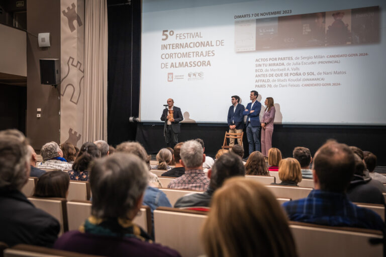 Almassora proyecta nuevos cortos a concurso dentro del festival ALMA
