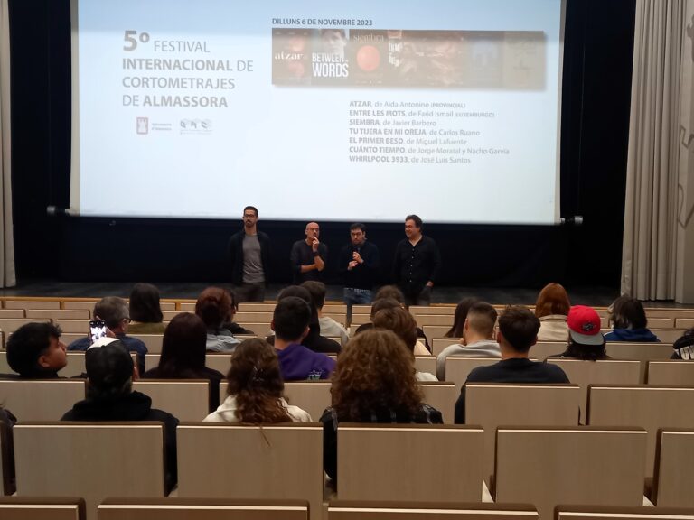 Almassora abre el telón del festival ALMA con la proyección de siete cortometrajes a concurso