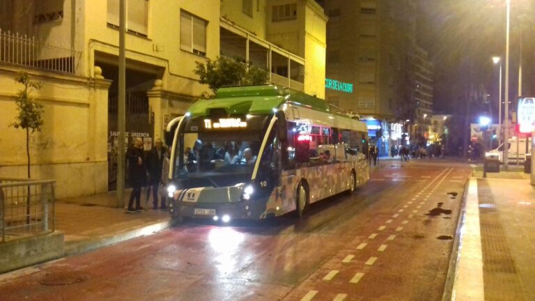 Conselleria reforça el servei nocturn de Tram a Castelló durant la celebració del Bresh Festival