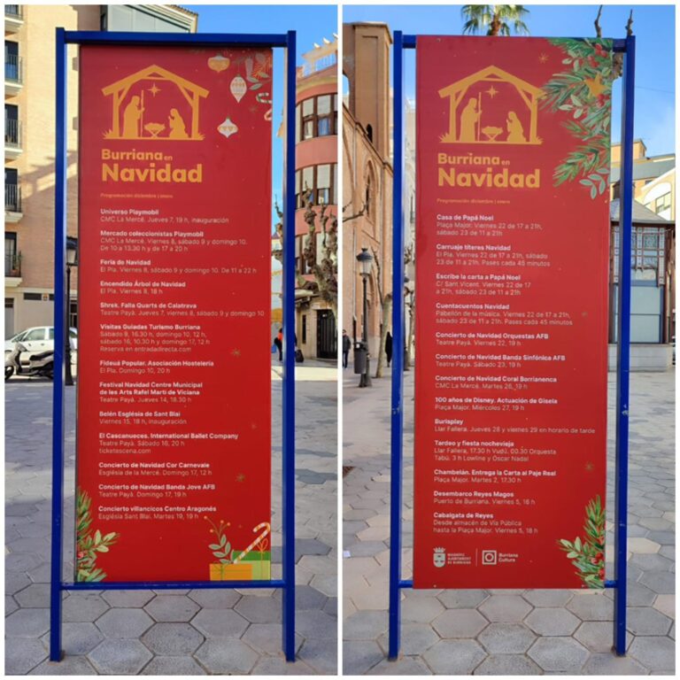 Cultura presenta su programación para Navidad en Burriana