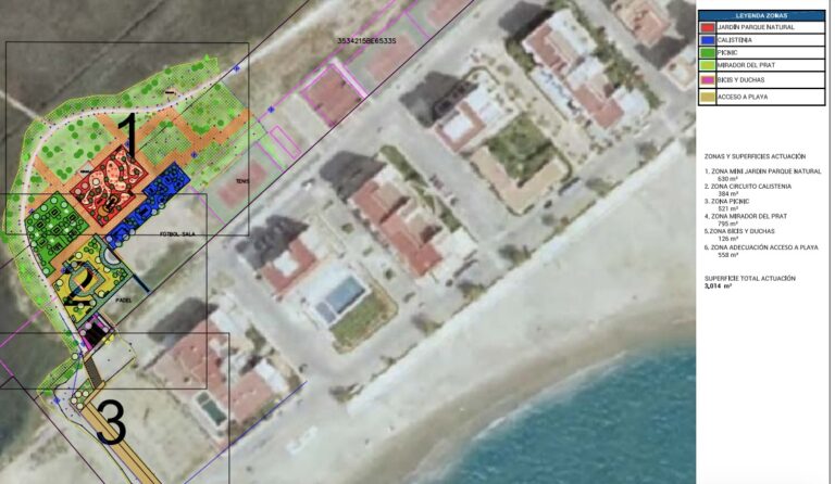 Torreblanca contará con una zona de ocio sostenible de 3000m2 en el Prat