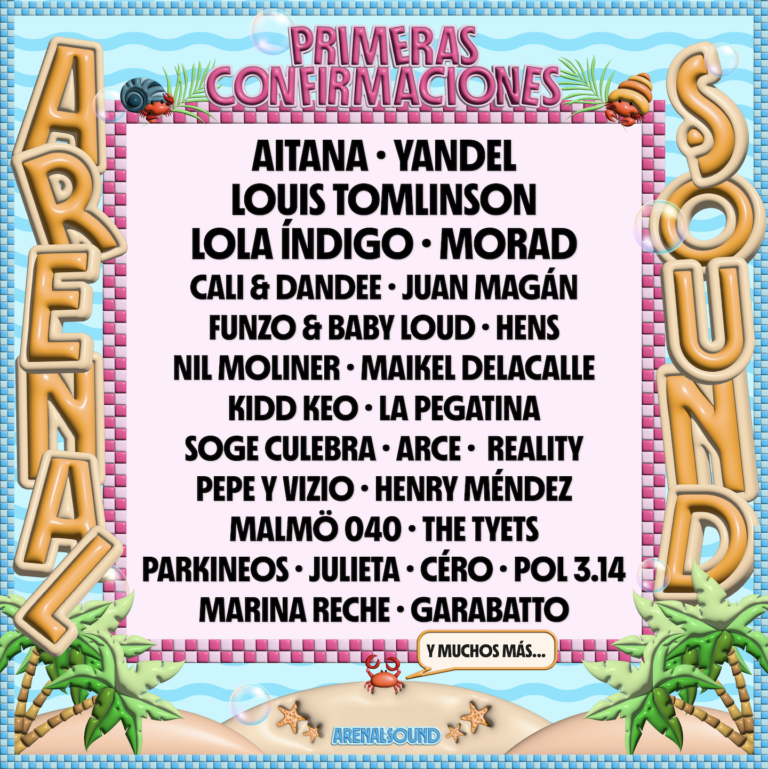 Primeras confirmaciones del Arenal Sound  2024