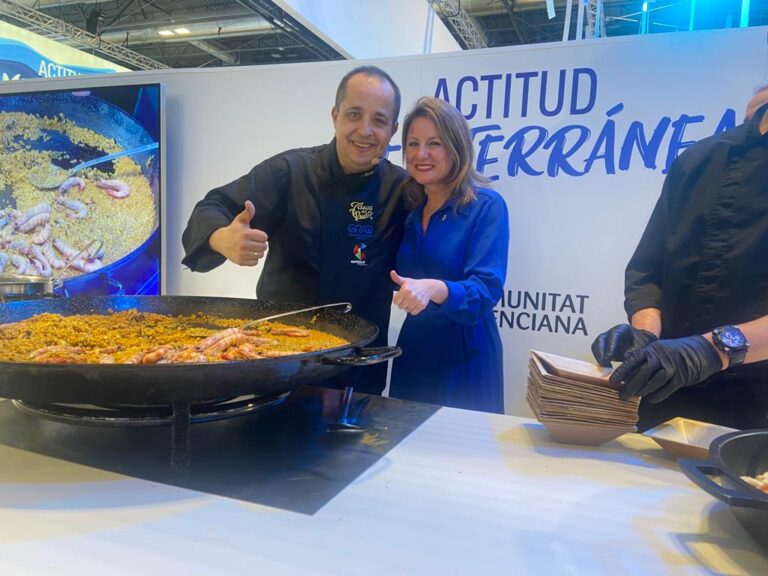 El arroz a banda de la Tasca el Puerto lleva a Fitur 2024 el sabor de Castellón