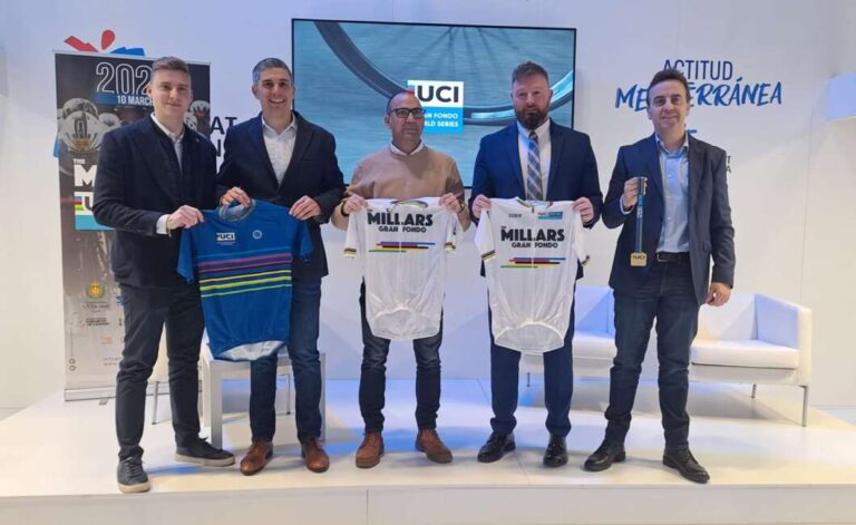 La prova única The Millars Gran Fondo situa Vila-real com a capital provincial de l’esport a Fitur
