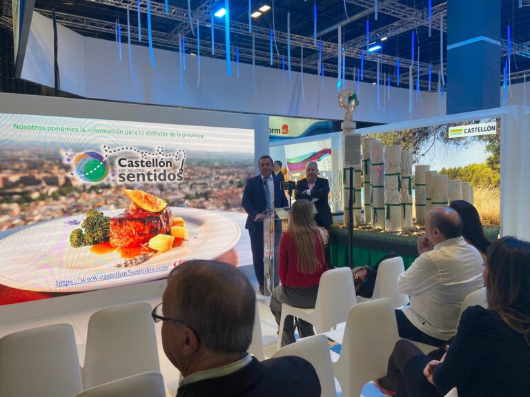 ‘Castellón con los 5 sentidos’ ensalza la gastronomía y el turismo de Castellón en Fitur 2024