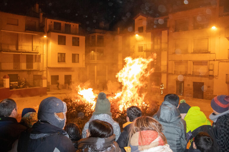 Benassal se prepara para la fiesta de Sant Antoni