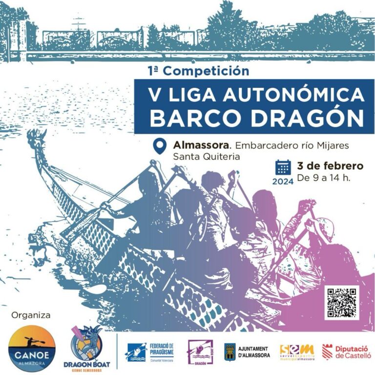 La Lliga Autonòmica de Barco Dragón arriba a Almassora