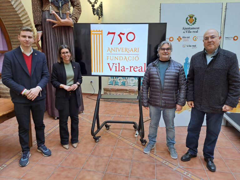 Vila-real presenta la imagen del 750º aniversario de la fundación  