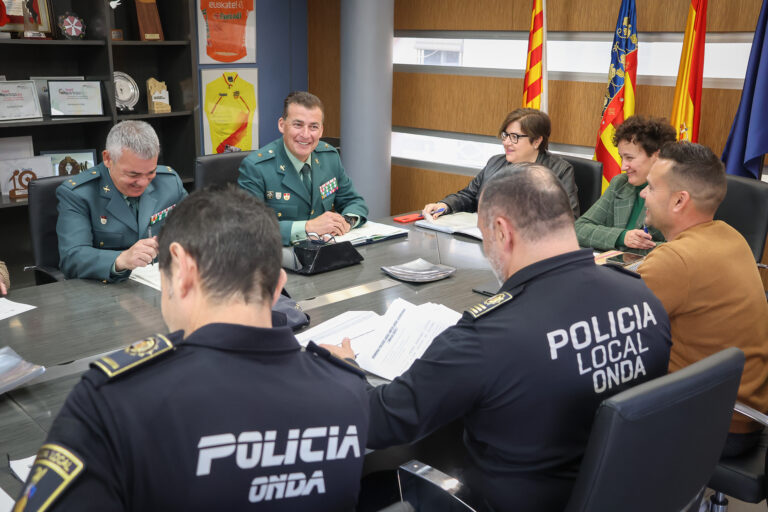Onda conforma el dispositivo de seguridad de Semana Santa para garantizar la seguridad de vecinos y visitantes