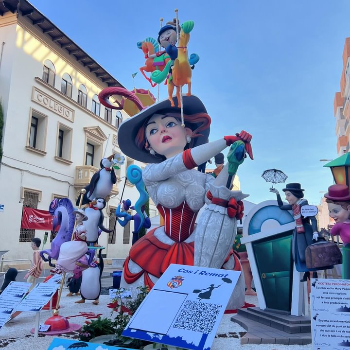Don Bosco gana el premio a la mejor falla de Burriana 2024