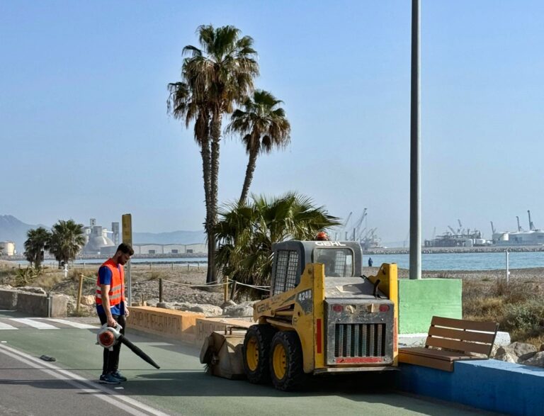 Almassora prepara sus playas para Semana santa y Pascua