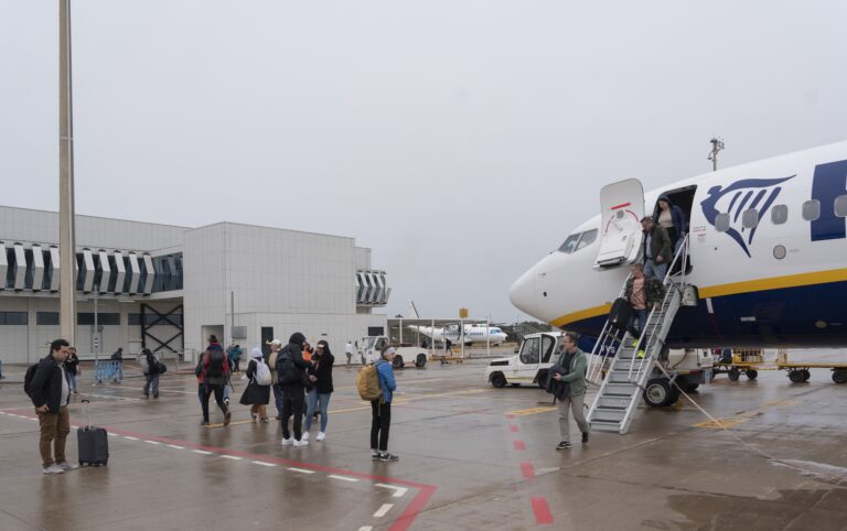 El aeropuerto de Castellón registra el mejor primer trimestre de su trayectoria con 37.655 pasajeros
