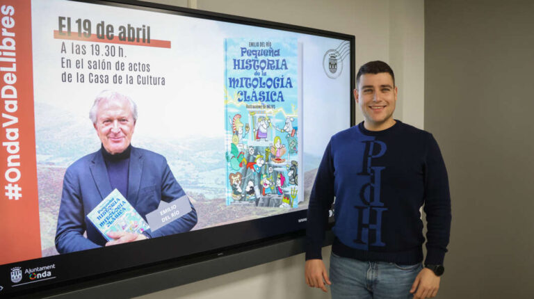 Emilio del Río protagonista en la vuelta de ‘Onda Va de Llibres’