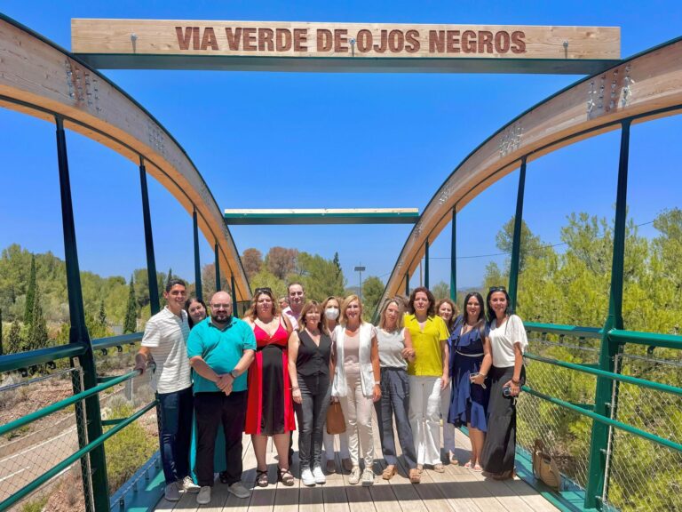 La Generalitat conecta la Vía Verde de Ojos Negros y la Vía Xurra con la de Teruel
