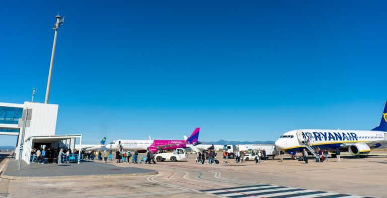 El aeropuerto de Castellón cierra el primer semestre del año con 122.051 pasajeros y 6.575 operaciones