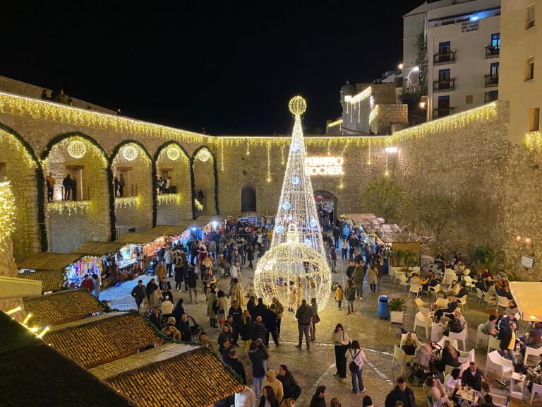 Peñíscola iluminará sus calles para la llegada de la Navidad el 29 de noviembre
