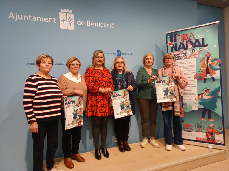 Benicarló presenta una Fira de Nadal més àmplia i amb activitats per a tota la família
