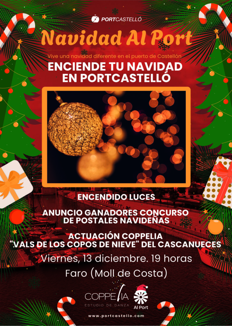 Una representación del Cascanueces y el encendido de luces, dan la bienvenida a la Navidad en PortCastelló