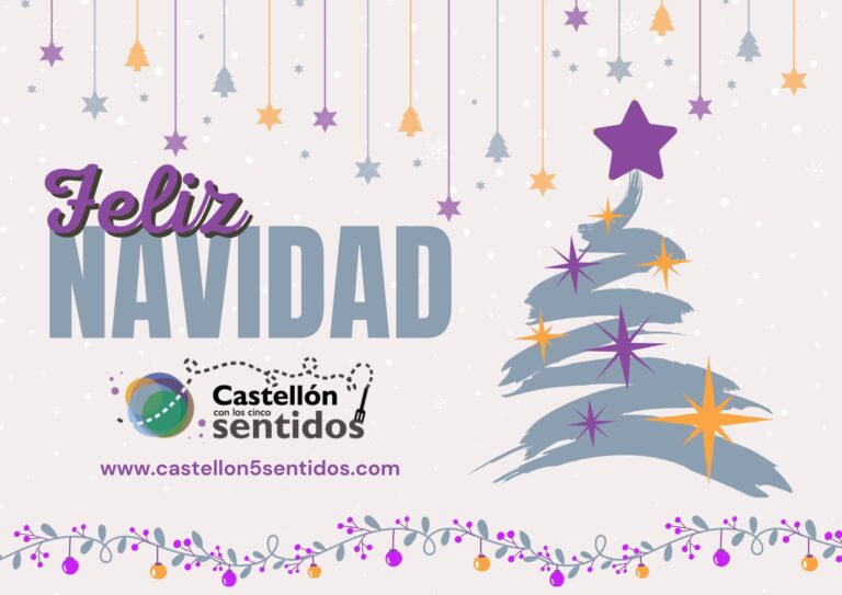 Castellón con los 5 sentidos les desea: Feliz Navidad