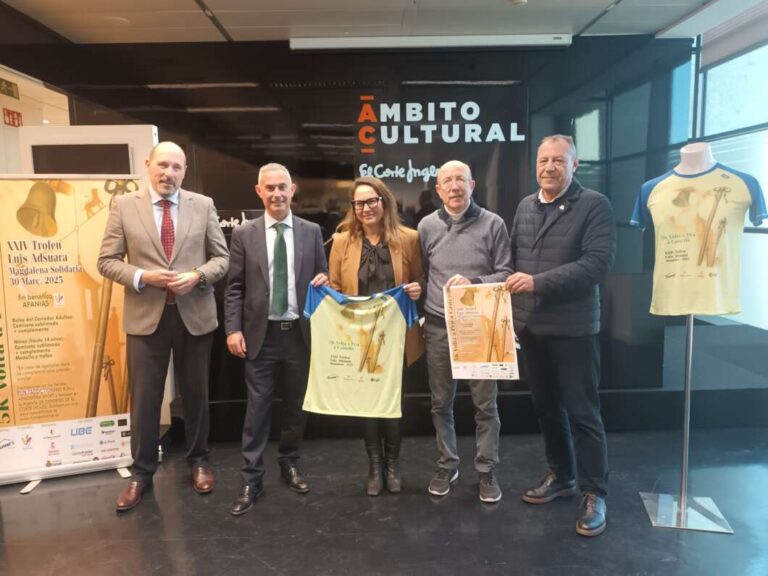 La Volta a Peu a Castelló ha sido presentada en El Corte Inglés
