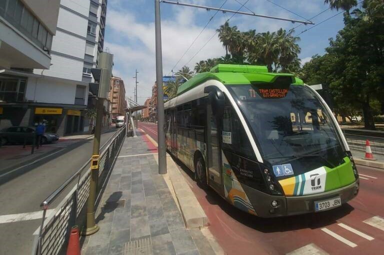 La Generalitat refuerza el servicio de TRAM con motivo de Escala a Castelló 2025