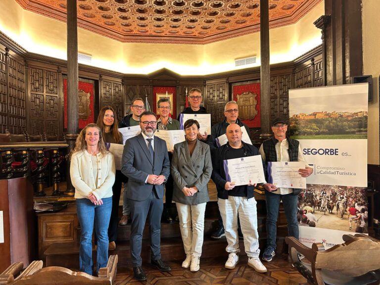 Segorbe acoge la entrega a entidades turísticas con distintivo Sicted