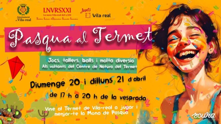 Pasqua al Termet ompli de vida el pulmó verd de Vila-real amb jocs, contes i música