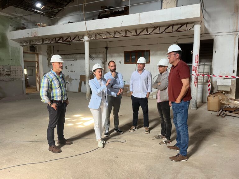 El Ayuntamiento de la Vall d’Uixó comienzas las obras para transformar la Fàbrica de la Llum en museo