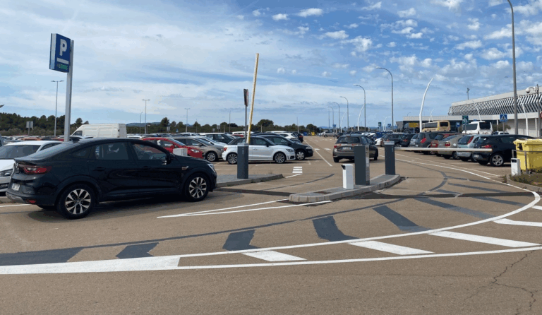 El parking del aeropuerto de Castellón será de pago