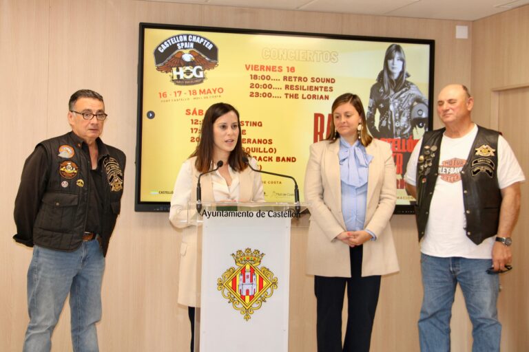 El Grao acogerá este fin de semana el 25 aniversario del Club Harley Davidson Castellón Chapter