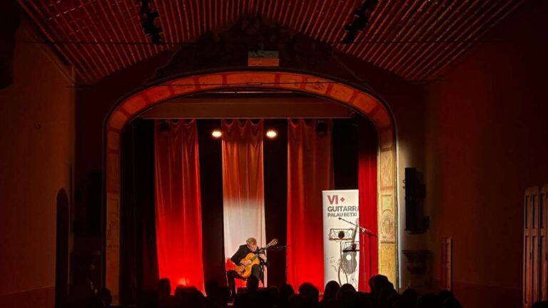 Eudoro Grade y el Trío Tres Acordes agotan entradas en una nueva cita del Festival Guitarra y Vino de Betxí