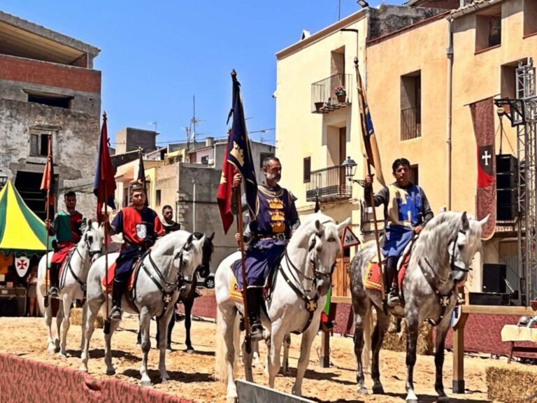 Un año más la Edad Media regresa al casco antiguo de Sant Mateu