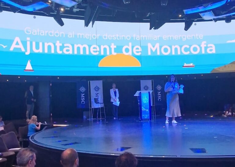 Moncofa,  reconeguda com la millor destinació familiar emergent en la I Gala de Premis de Turisme 2025
