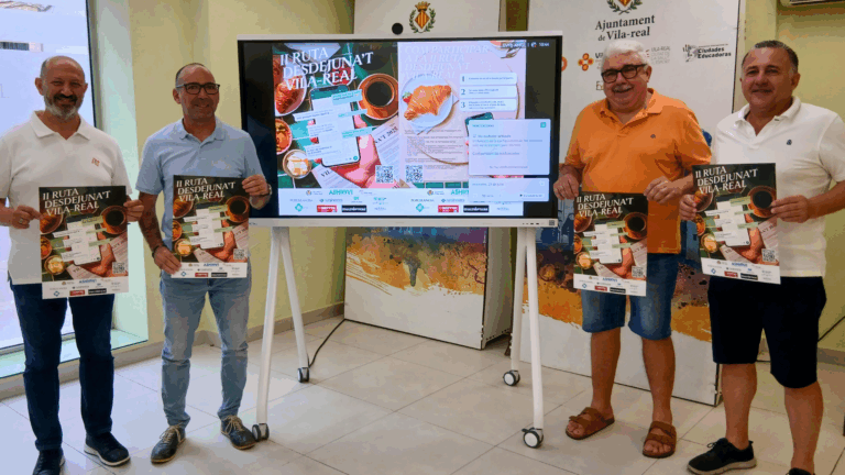 Vila-real impulsa l’hosteleria local amb la II Ruta Desdejunta’t Vila-real