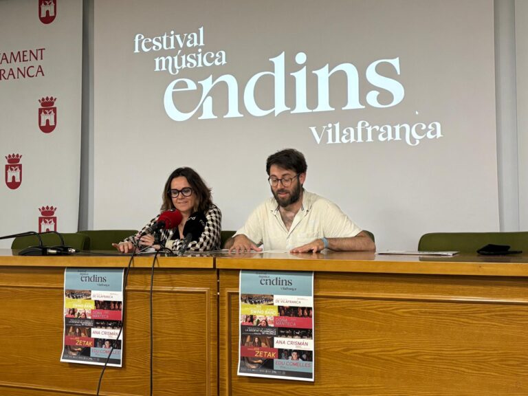 Vilafranca presenta Endins, un festival musical de referencia del verano en el interior de Castelló