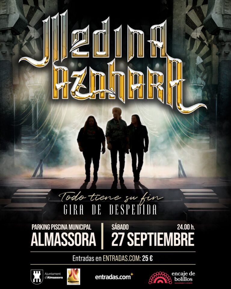 Almassora será escenario de la gira de despedida del grupo Medina Azahara