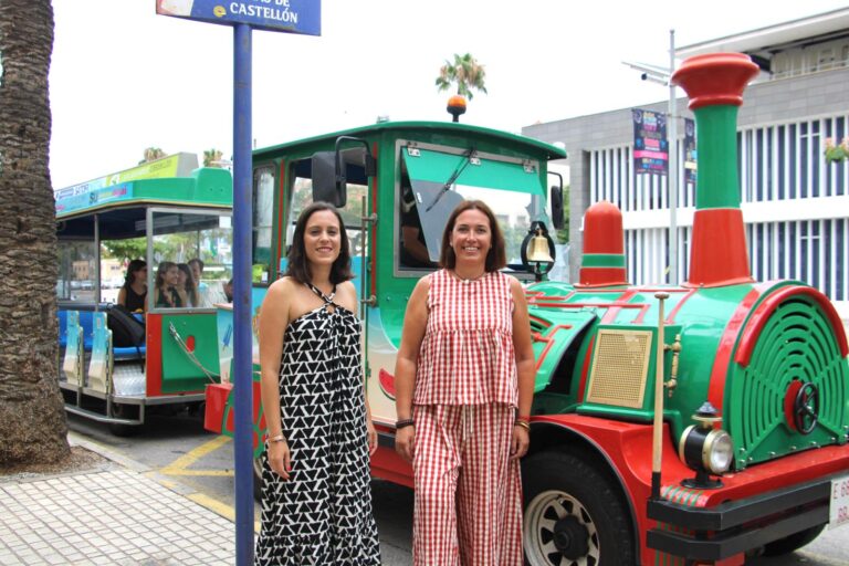 Castellón pone en marcha  un Tren Turístico en el Grao